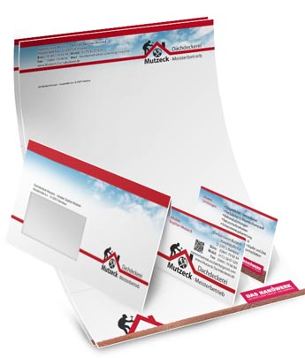 Briefpapier Mit Passenden Visitenkarten Briefbogen Gestaltung Von Drucksachen