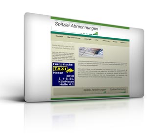 Homepage - Webseite Spitzlei Abrechnungen Kerben